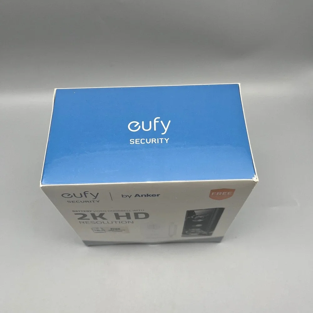 Eufy Security Smart Wifi Battery Video Doorbell 2K HD Resolution New Sealed